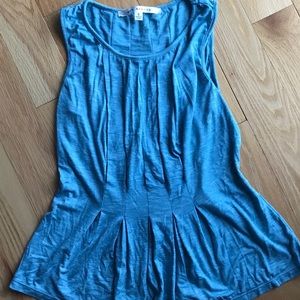 Max Studio pleated tank